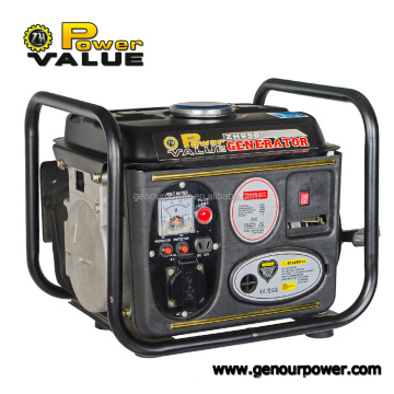 Gerador de 500 watts com gasolina ohv motor baixo consumo de combustível